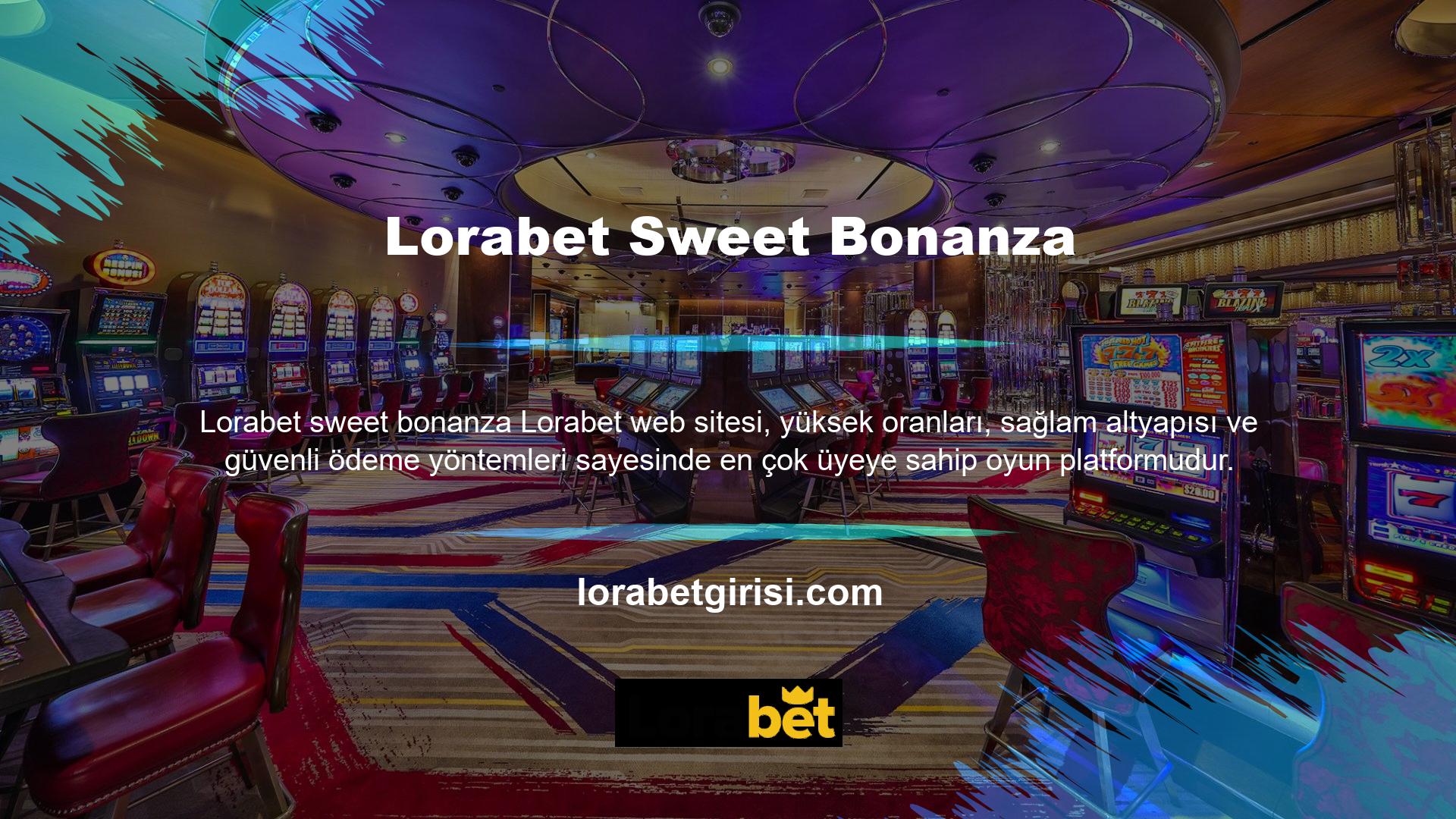 Lorabet web sitesi oyun dünyasında kalitesini kanıtlamış ve ev sahipliği yaptığı turnuvalar oldukça popüler